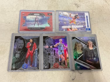 Various Collectible WWE Collectible Cards
