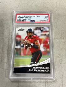 2017 Pat Mahomes Graded Card