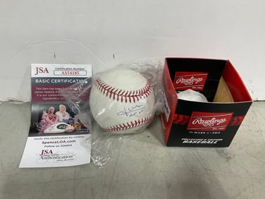 Baseball Autographed by Jaun Soto