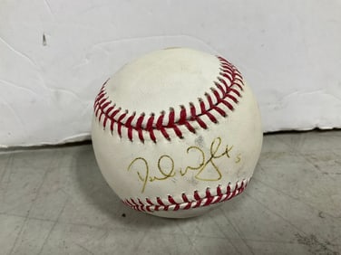 2015 World Series Baseball Autographed by David Wright