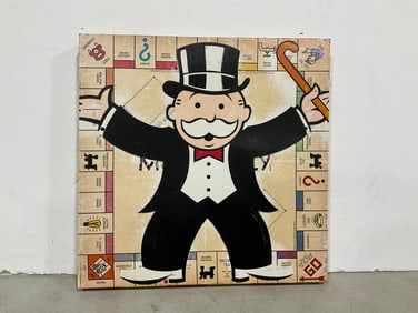 Monopoly Canvas Art Print (17inx17in)