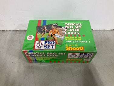 1991/92 Official Pro Set player cards(sealed)