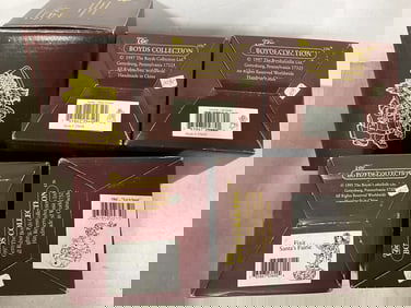 The Boyd's Bears and Friends Collectible figures(new in box)