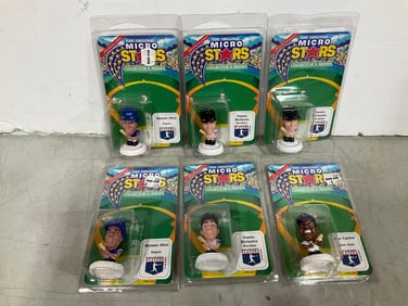 Micro Stars collectibles(Joe Carter, Dante Bichetti, and more-new in box)
