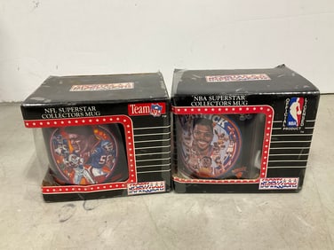 NBA Superstars Collector's mugs(new in box)