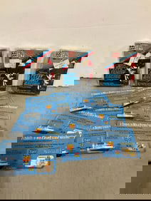 Disney cruise scratch off cards and official petty family racing collection cards(3 packs total)