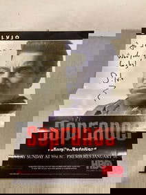 The Sopranos signed poster(11in.x16in.)