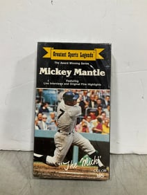 Mickey Mantle live interviews and original film highlights(sealed)