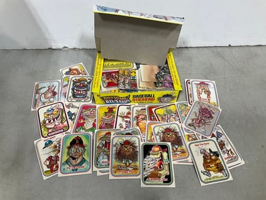 Awesome All Stars baseball stickers(new in box)