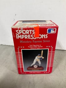 Don Mattingly Sports Impressions miniature figure collectible(new in box)