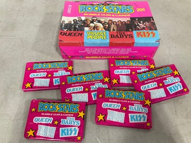 Rockstars collectible cards(new in box)