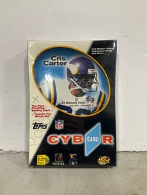 1996 Series Cris Carter CD-rom trading card collectible(sealed)