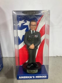 America's Heroes Gen.Colin Powell collectible figure(new in box)