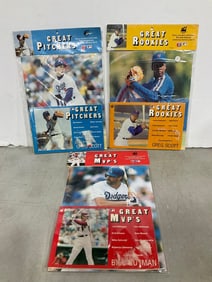 Great MVP's, Great Rookies, and Great Pitchers baseball sets(2 full color pictures with