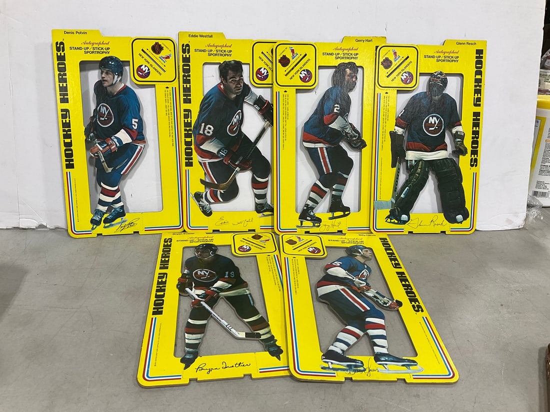 Vintage Hockey Heroes stand up sport trophies: Vintage Hockey Heroes stand up sport trophies