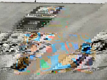 Desert Storm Pro set educational collectible cards(new in box)