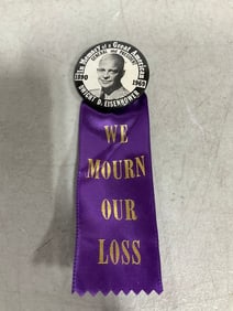 Dwight D. Eisenhower pinback button