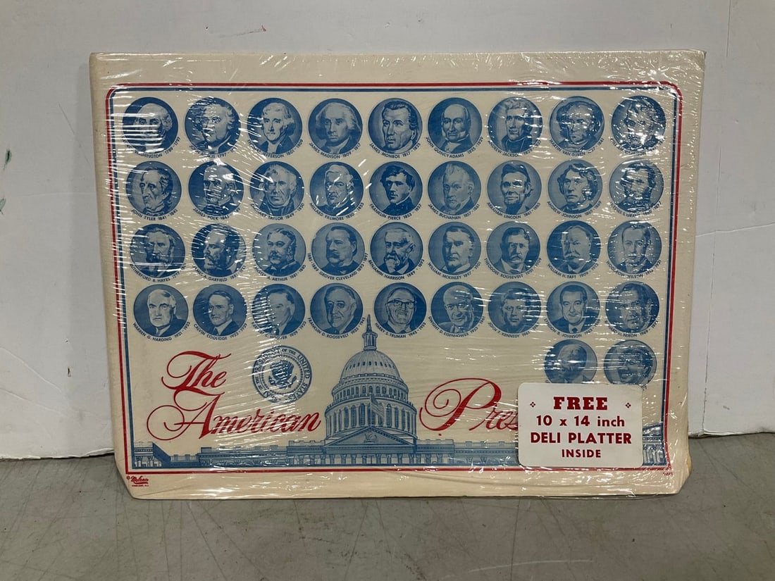 The American Presidents paper placemats set(sealed): The American Presidents paper placemats set(sealed)
