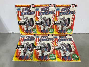 Vintage Evel Knievel comics