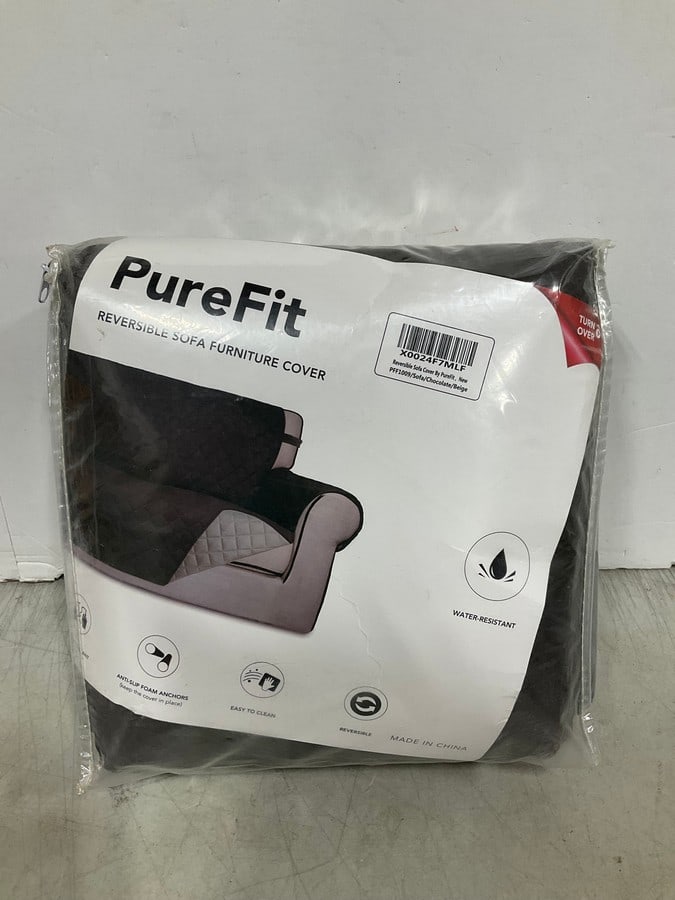 PureFit reversible sofa furniture cover(chocolate/beige-new in package): PureFit reversible sofa furniture cover(chocolate/beige-new in package)