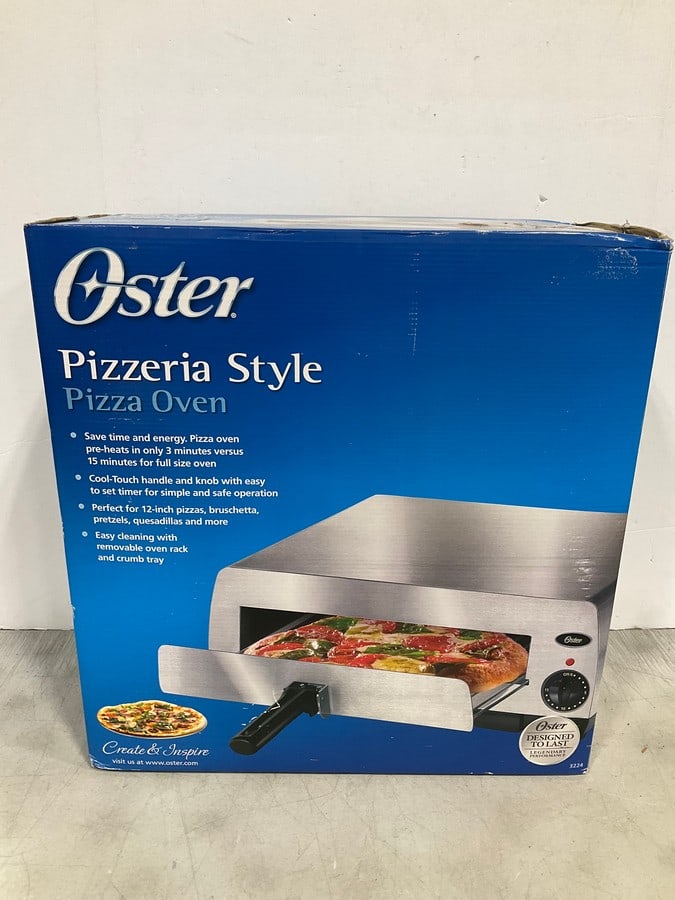 Oster pizzeria style pizza oven(new in box): Oster pizzeria style pizza oven(new in box)