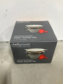Chef's Planet multipurpose filter fubbel set(new in box)