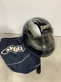 Shoei Kako Co. Ltd. helmet with bag