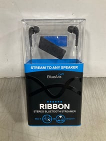 BlueAnt ribbon stereo bluetooth streamer(new in box)