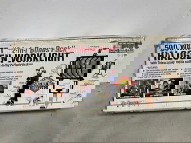 500 watt halogen worklight(new in box)