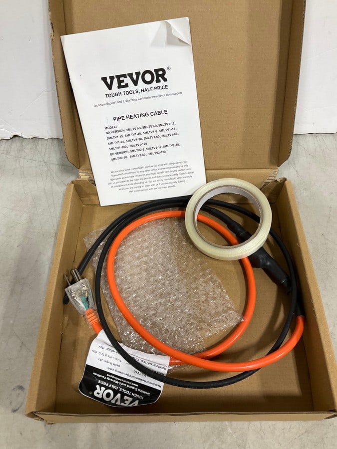 Vevor Pipe heating cable(new in box) (1 of 1)