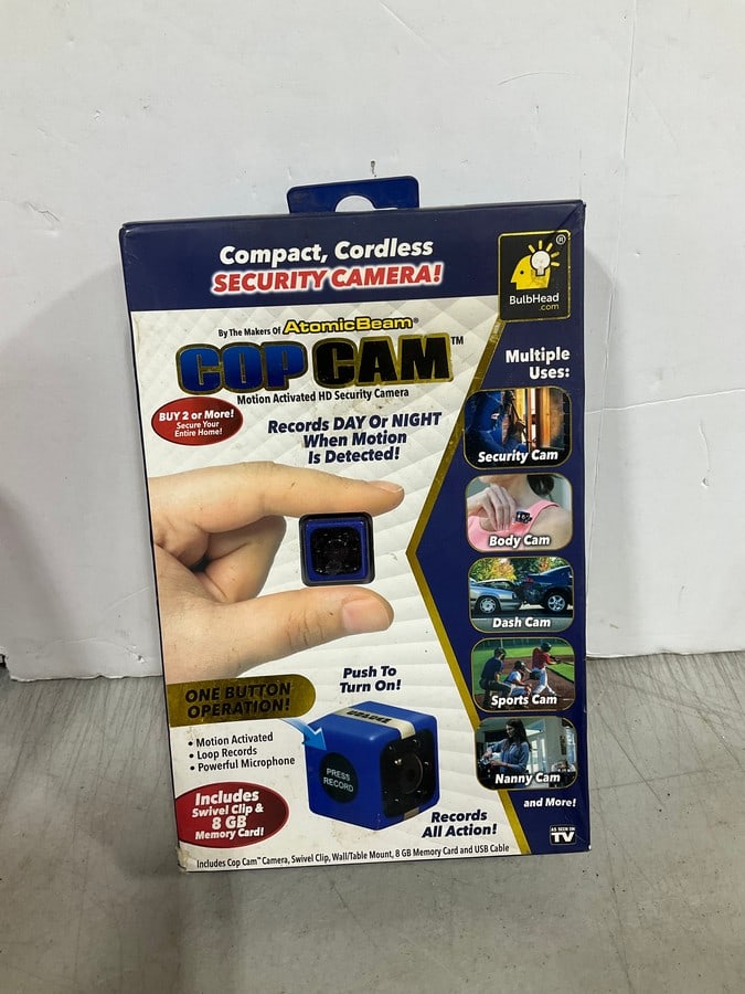 Cop Cam motion activated security camera(new in box) (1 of 1)