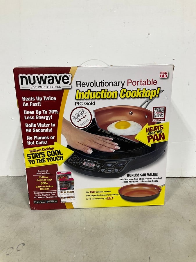 Nuwave revolutionary portable induction cooktop(new in box) (1 of 1)