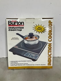Burton induction cooktop by Athena(new in box)