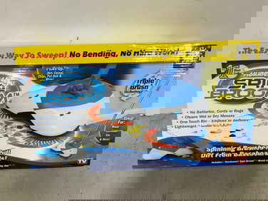 Hurricane spin broom(new in box)