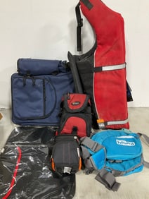 Deluxe Dog PFD, camera cases, and more