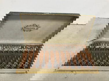 Gerritsen Pleet Silver Plated Fork Set