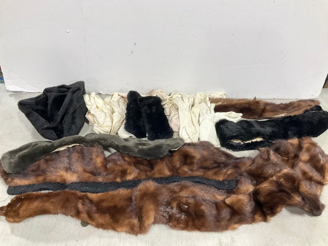 Mink Stole, Various Gloves, Suzy Lee Hat, and more (1 of 1)