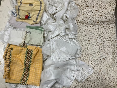 Various Linens, and Cloths