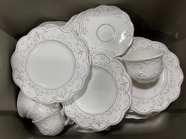 Ballard Designs Ceramic Dish Set