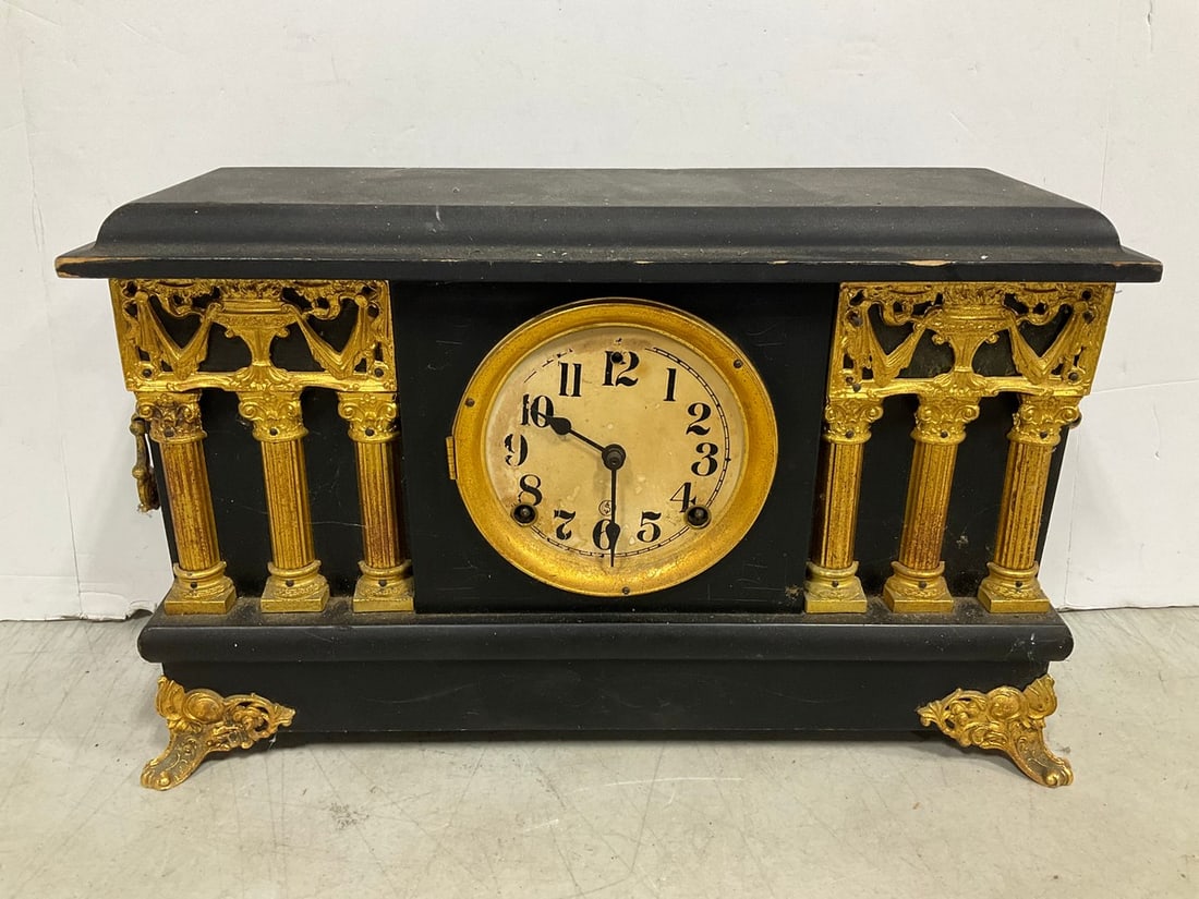 Vintage Mantle Clock (11.25inx18inx6in) (1 of 1)