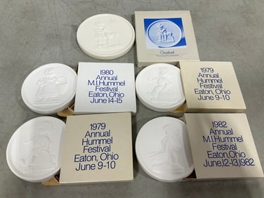 Various Decorative Goebel Plates