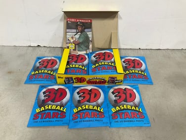 Topps 3D Photos of Baseball Stars