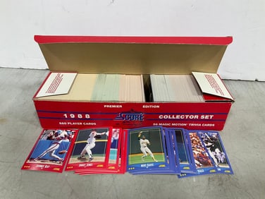 1988 Score Baseball Cards