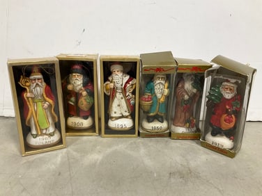 Various Ceramic Christmas Ornaments