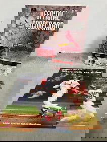 1998 Mark McGwire 62nd home run program and more