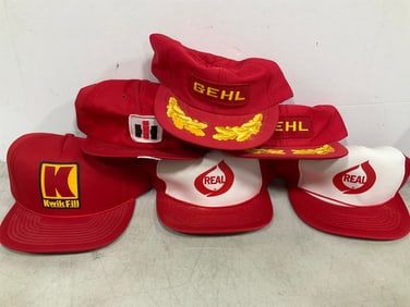 Vintage 1980's trucker hat lot(International Harvester and more)