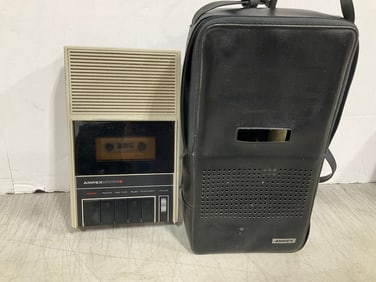 Ampex Micro 9 Cassette Player