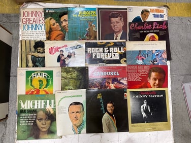 Vintage Records (The Monkees, Johnny Mathis, and more)