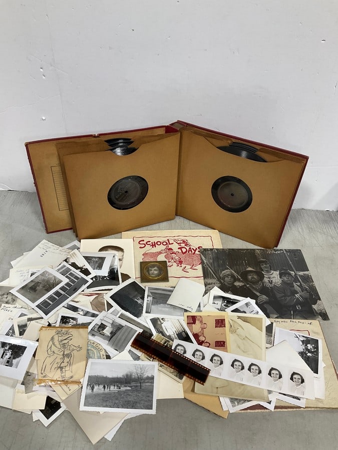 Vintage Record Set, and Vintage Photographs (1 of 1)