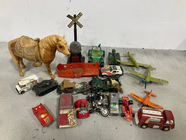 Vintage Toy Cars, Planes, and more